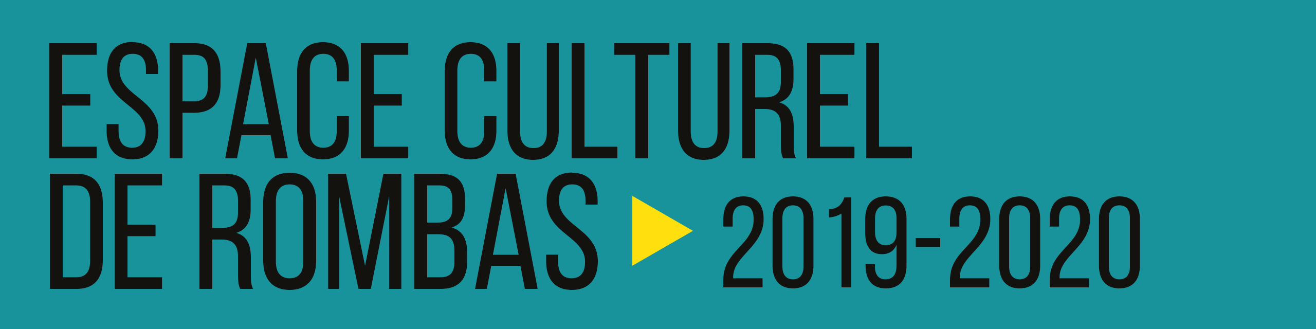 HEADER SITE INTERNET DE L’ESPACE CULTUREL – ESPACE CULTUREL DE ROMBAS